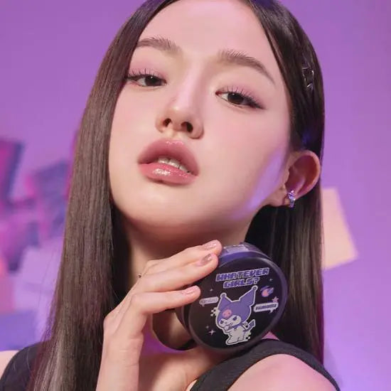 Set de Base de Maquillaje Estilo Cushion y Brillo de Labios Whatever Girls Edition Special Set