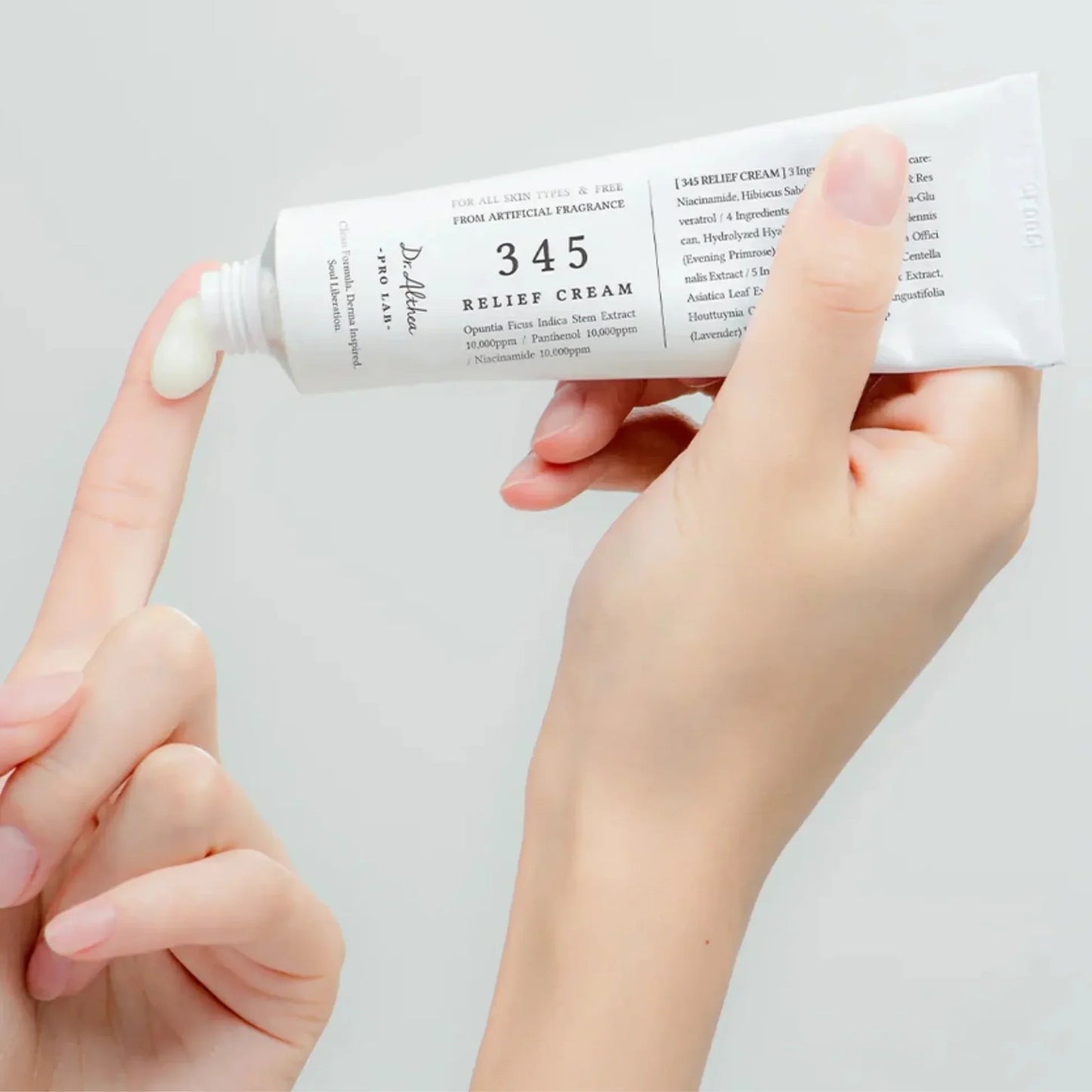 345NA Relief Cream – Crema Vegana para Regenerar y Desinflamar Piel Sensible